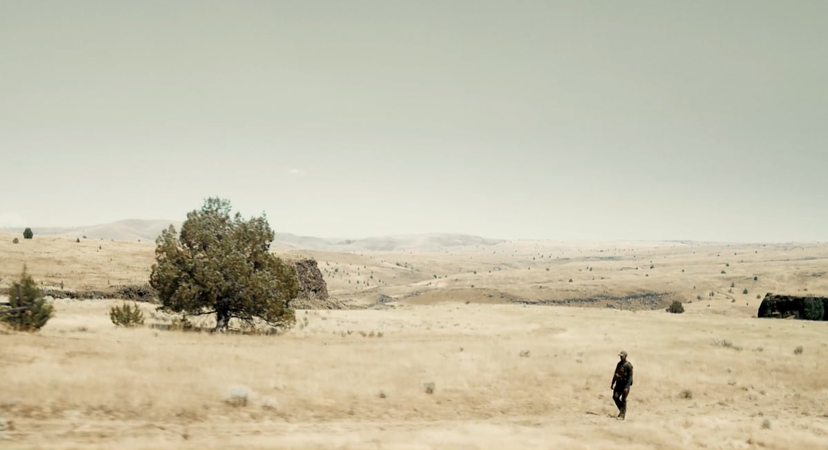 border protection officer in field