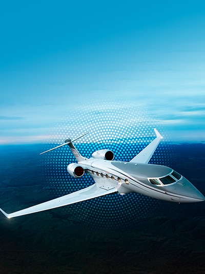 a white airplane flying in the sky