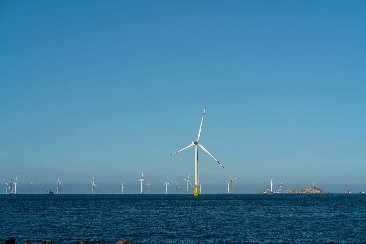 sea wind farm