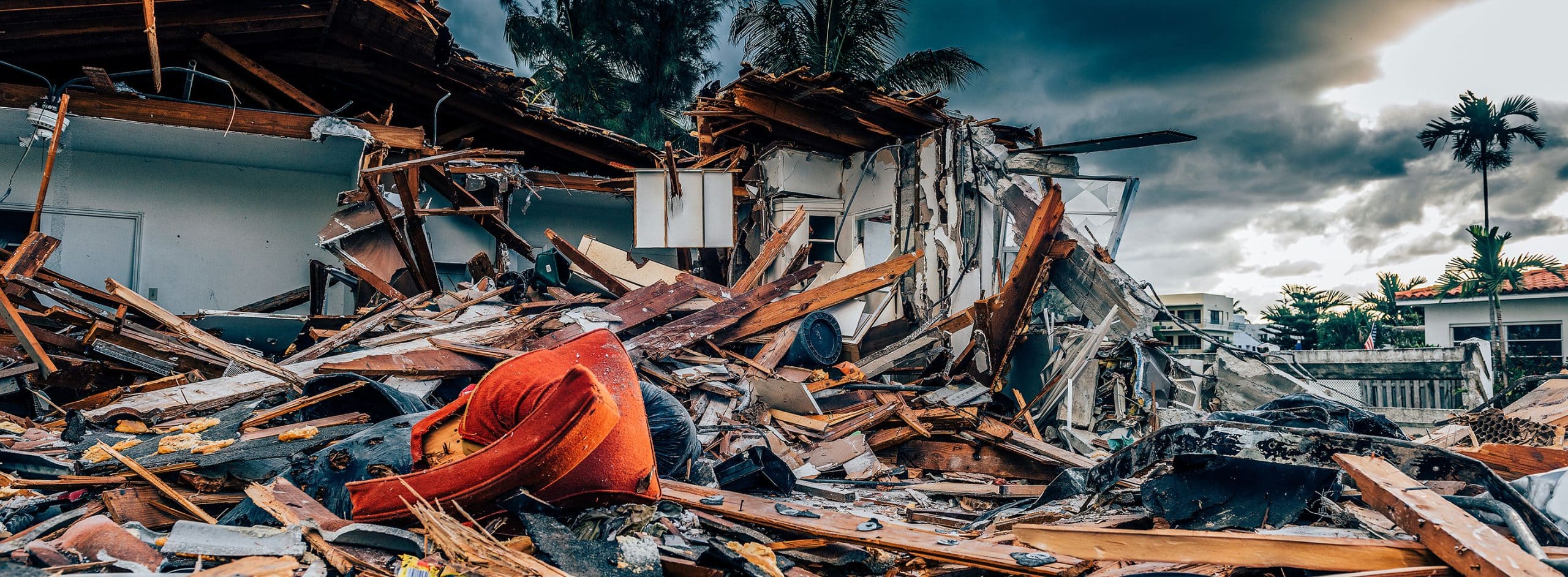 disaster scene
