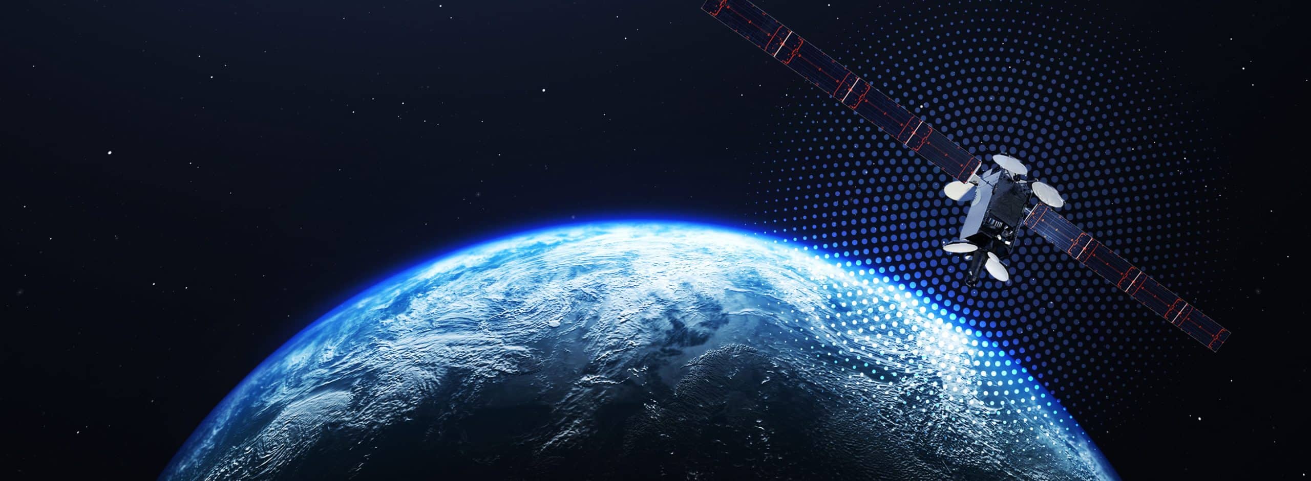 satellite orbiting earth