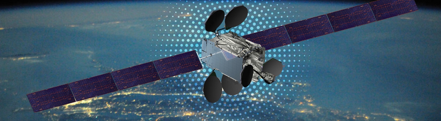 satellite in orbit