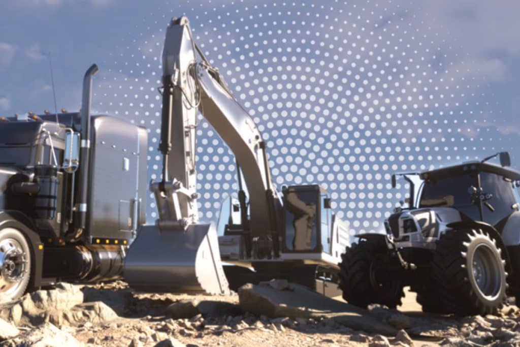 work vehicles with fleet connectivity