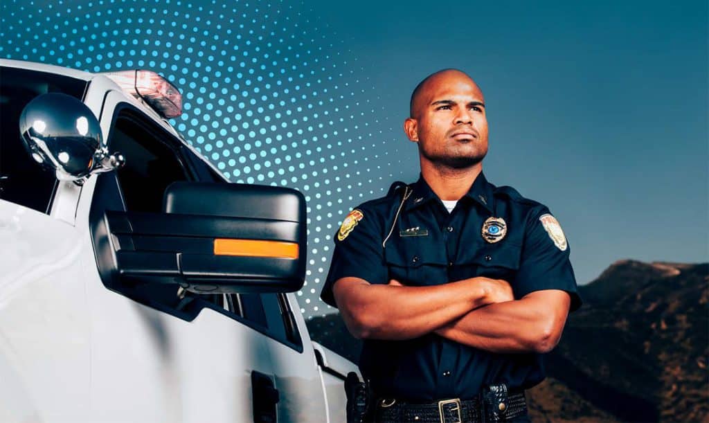 police car