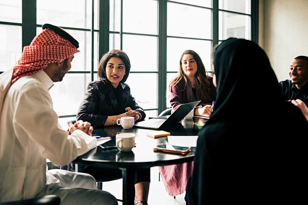 saudi business meeting