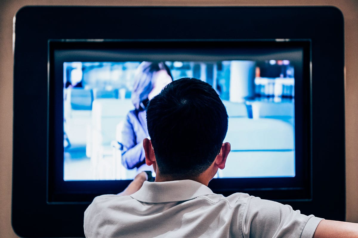 Viewer watching FlexMaritime CrewTV+